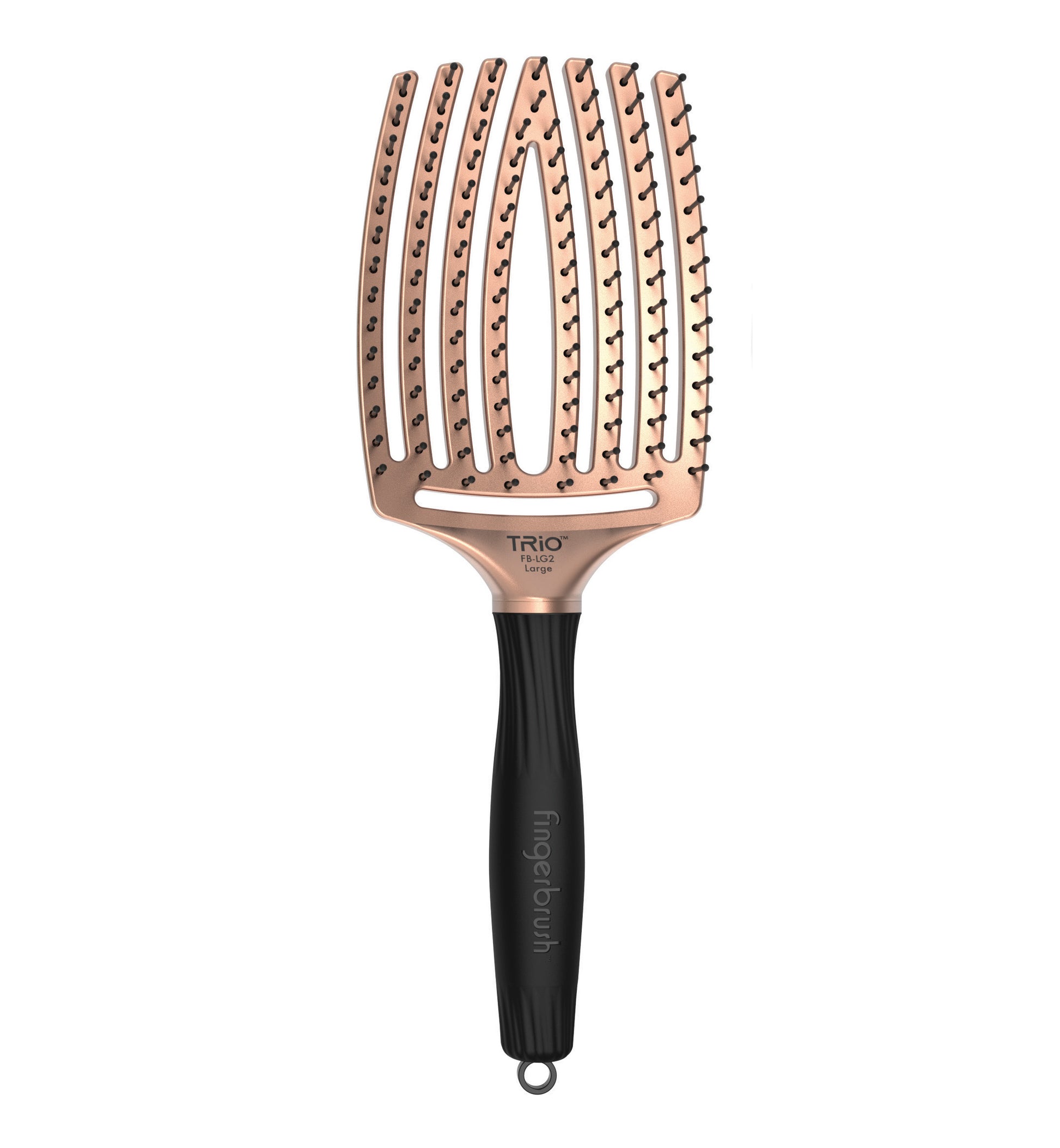 FB-LG2 FINGER BRUSH TRIO LARGE ROSE GOLD BRUSH