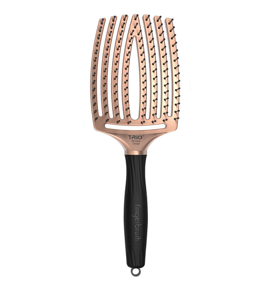 FB-LG2 FINGER BRUSH TRIO LARGE ROSE GOLD BRUSH