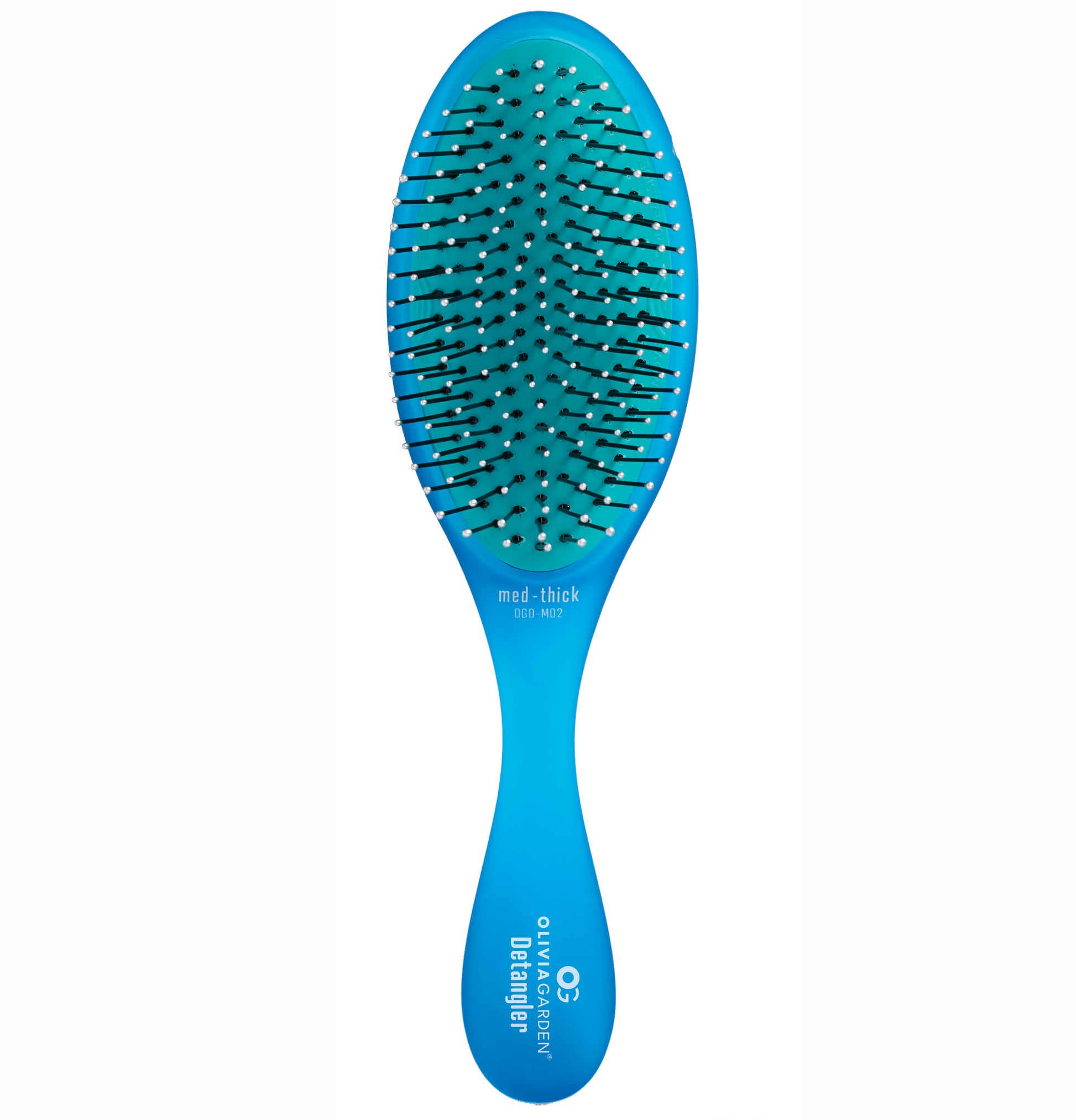 OGD-M06 OG CEPILLO RECYCLED  DETANGLER MEDIUM-THICK HAIR - TURQUOISE